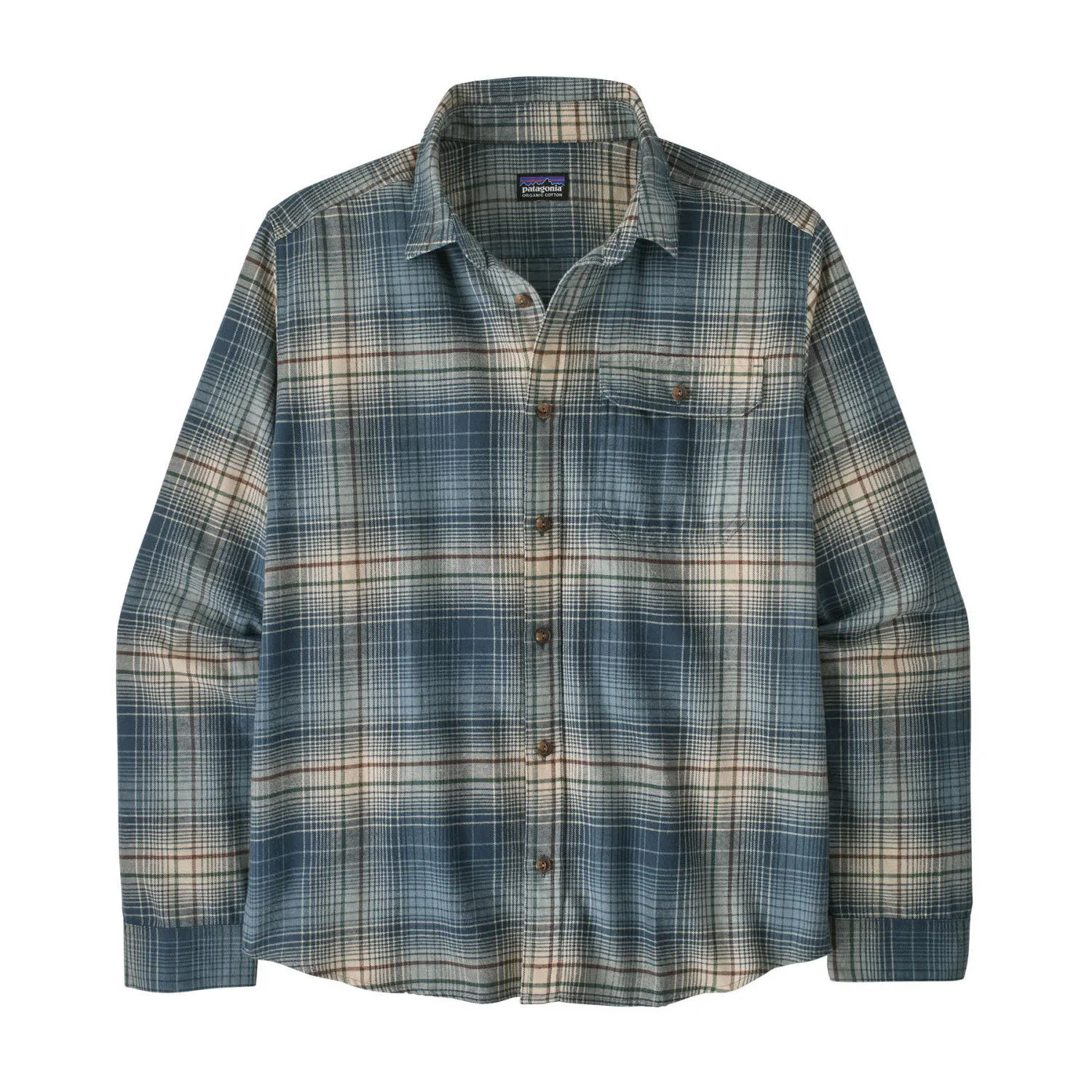 Patagonia L/S LW Fjord Flannel Shirt Herren Flanellhemd Hemd melting ombre: summi