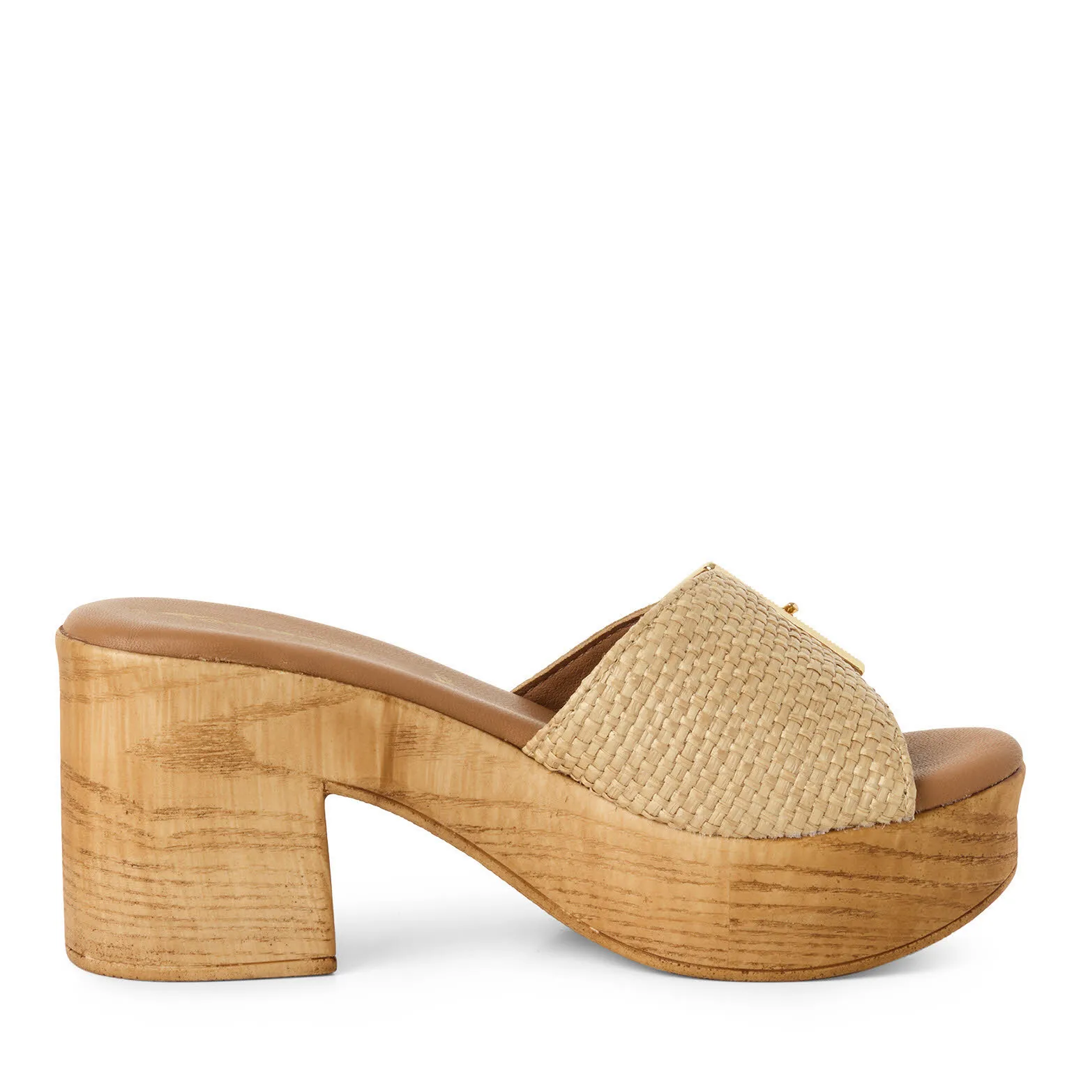 Tamaris Damen Pantoletten Sandalen Absatzsandalen beige