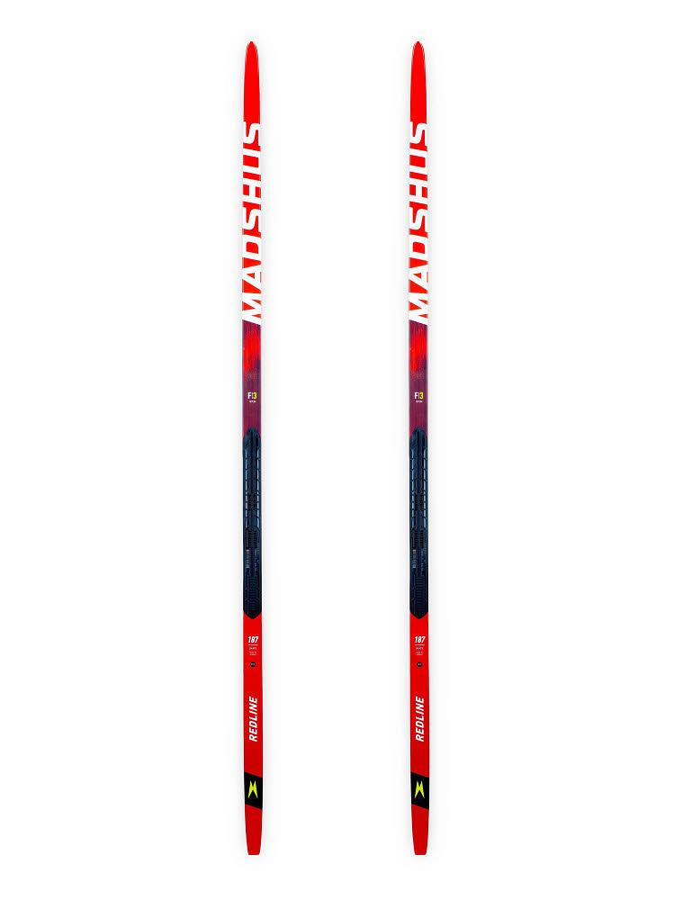 Madshus REDLINE SKATE F3 Skating Langlaufski ohne Bindung 2025/26 rot