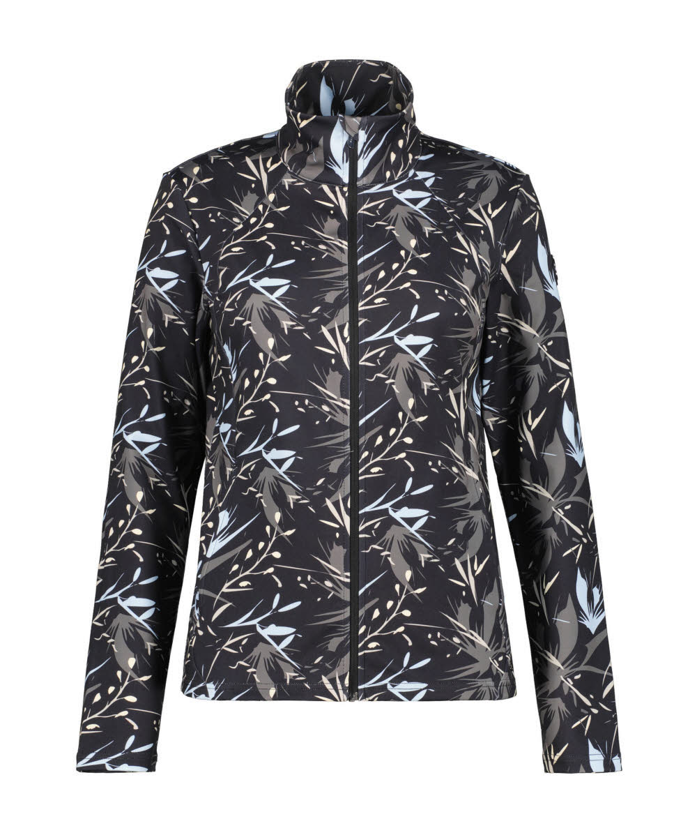 Luhta Armisvesi Damen Jacke Longsleeve Midlayer Zip-Jacke schwarz