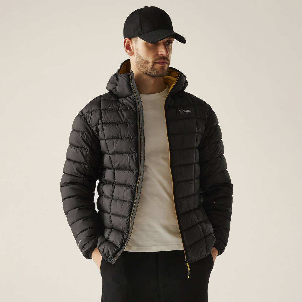 REGATTA Asper Daunenjacke Herren schwarz