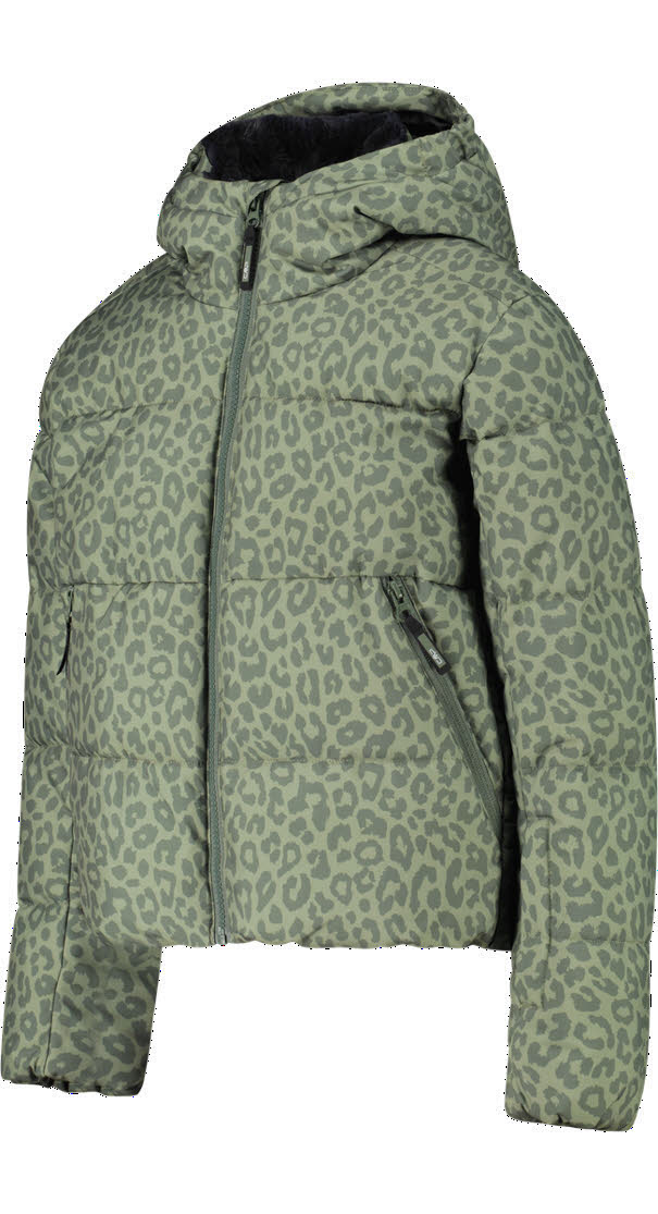 CAMPAGNOLO MÄ JACKET FIX HOOD Kinder Ski-/Snowboardjacke Mädchen green tea-salvia