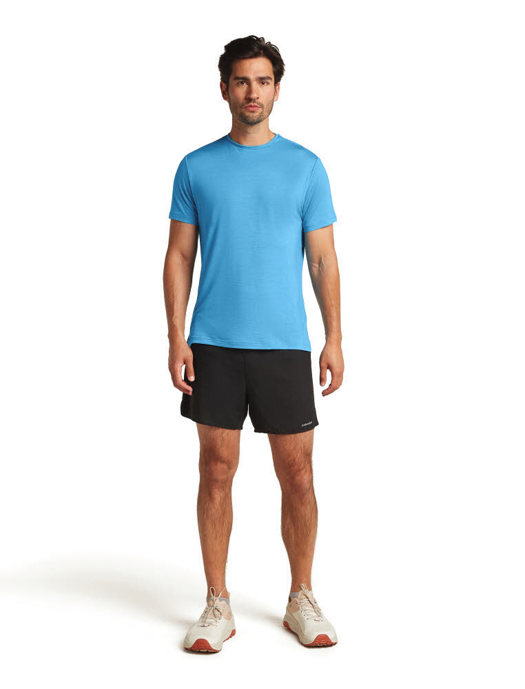 Icebreaker Sphere III SS Tee Herren T-Shirt Funktionsshirt blau