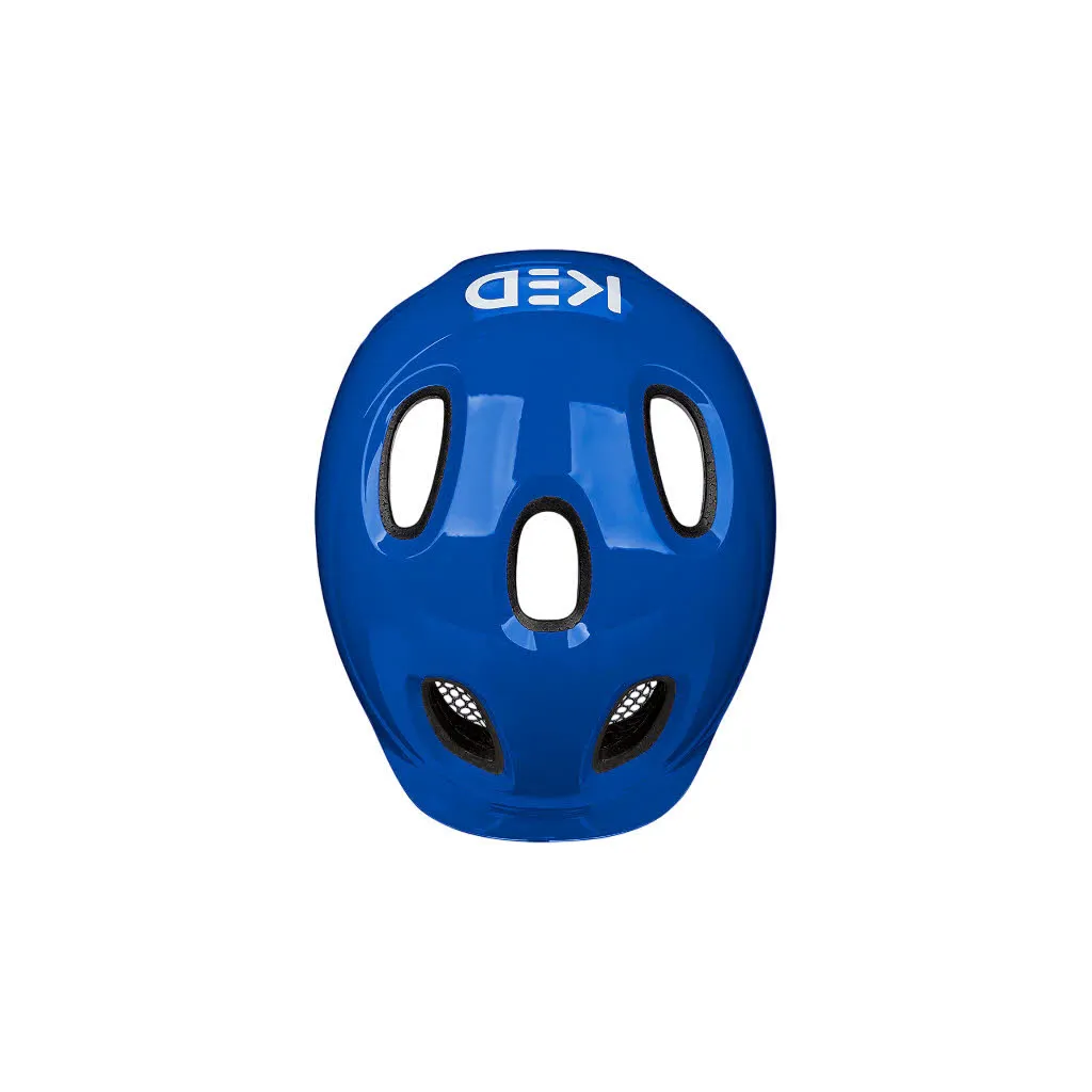 KED MEGGY SPARK Kinder Radhelm Fahrradhelm blue glossy