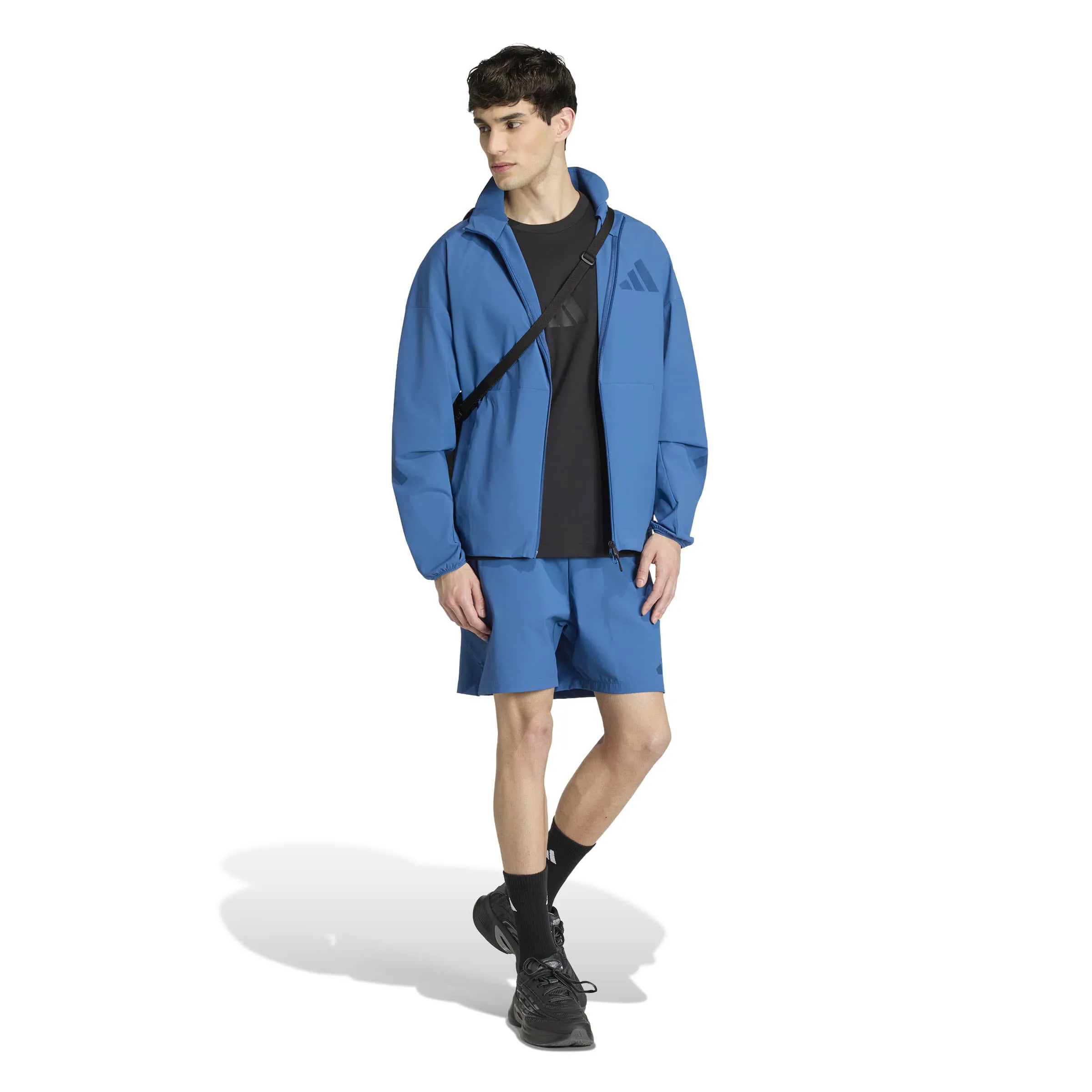 Adidas Z.N.E. WOVEN ORIGINALS Track Top Herren Trainingsjacke blau
