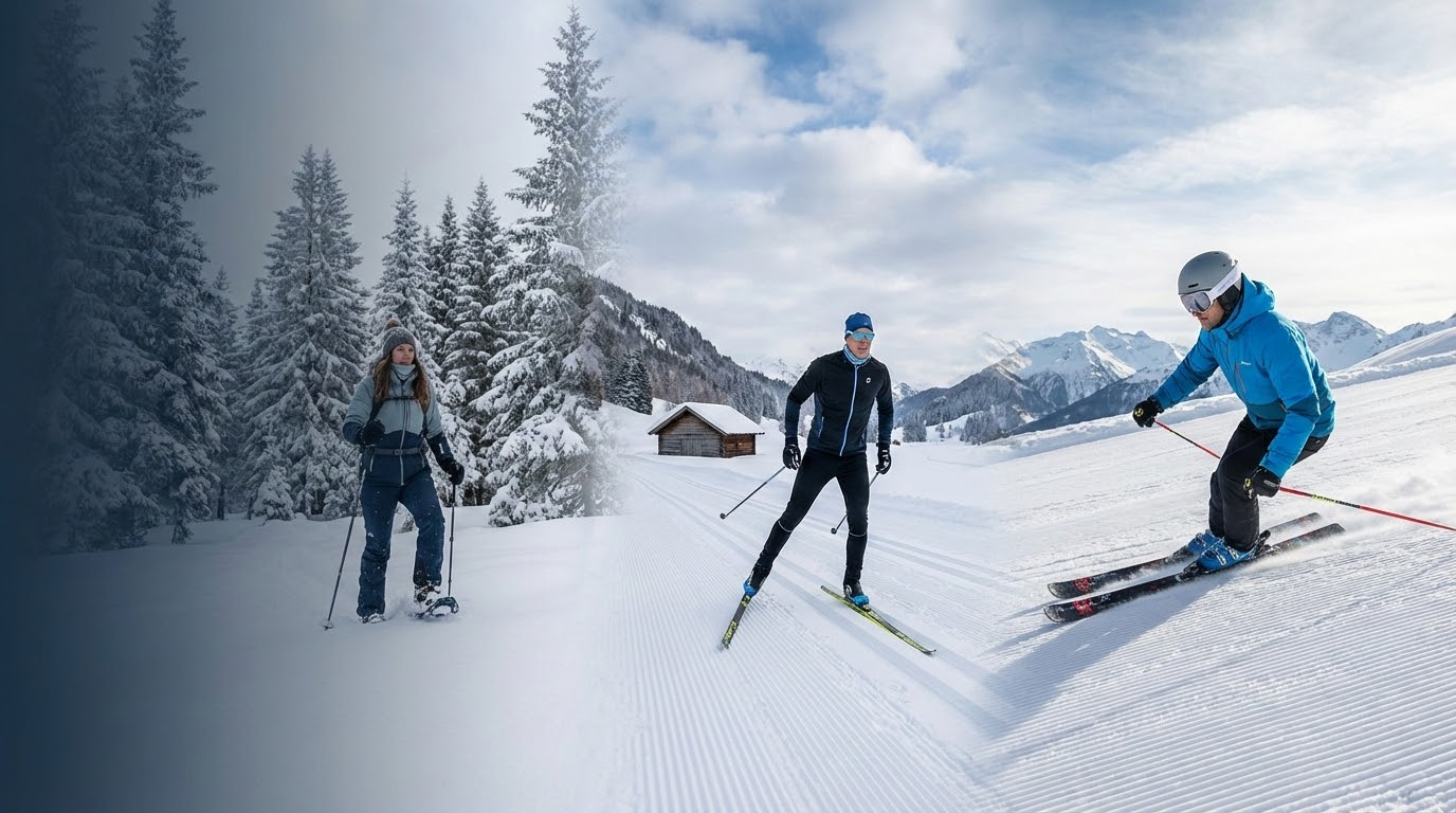 Ski-Verleih Ausrüstung