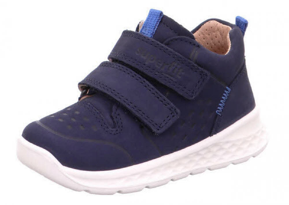 Superfit Breeze Halbschuh Jungen Freizeitschuh Klettverschluss blau NEU