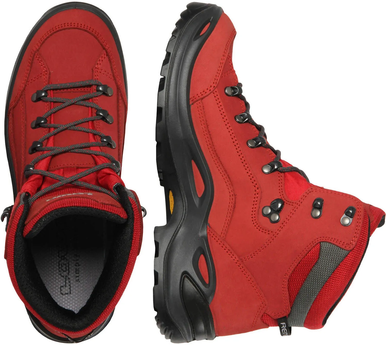 Lowa RENEGADE GTX MID WS Damen Wanderschuhe Trekkingschuhe chilli