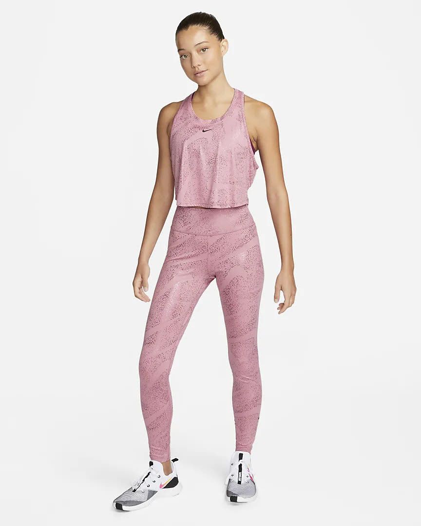 Nike Dri-FIT One Damen Trainingstanktop rosa