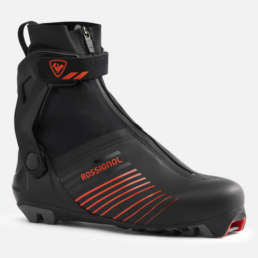 Rossignol X-11 SKATE Unisex Langlaufschuhe NNN Skating schwarz/rot