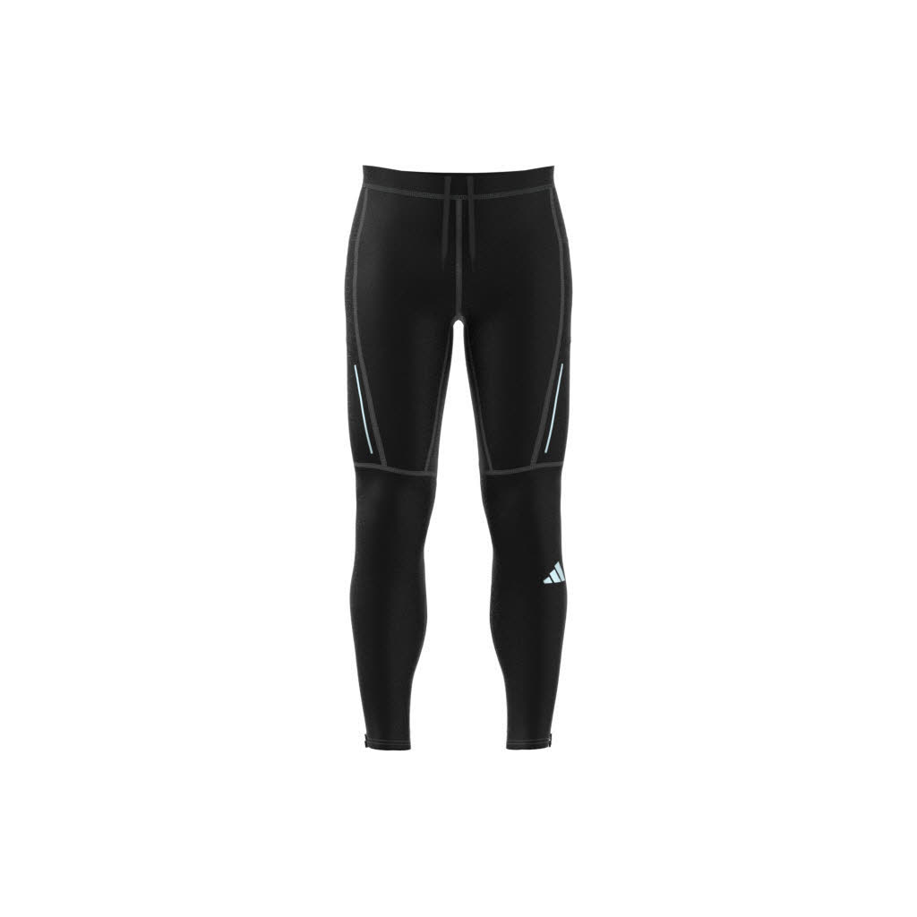 adidas Own The Run Leggings Herren Sporttights Lauftights schwarz NEU