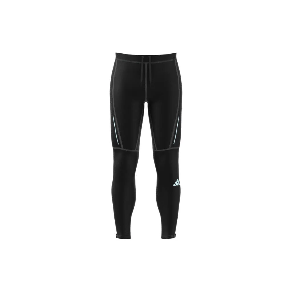 adidas Own The Run Leggings Herren Sporttights Lauftights schwarz NEU