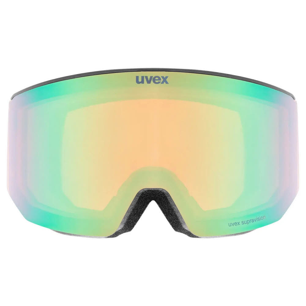 Uvex lace ATTRACT FM Unisex Skibrille Snowboardbrille schwarz grün