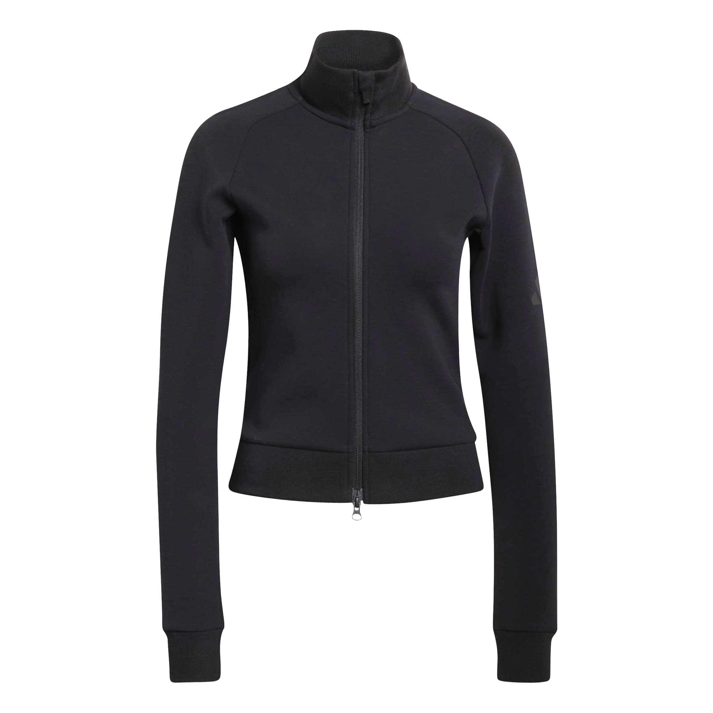 Adidas Soft Lux Trainingsjacke Damen schwarz