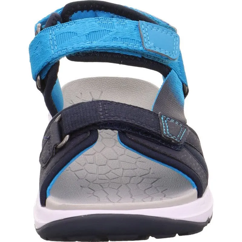 Superfit Kinder Sandale MIKE 3.0 Blau/Türkis