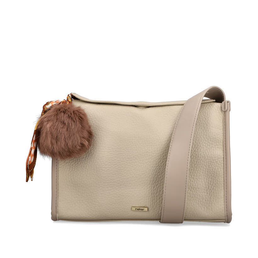 Rieker Handtasche Umhängetasche Damen beige