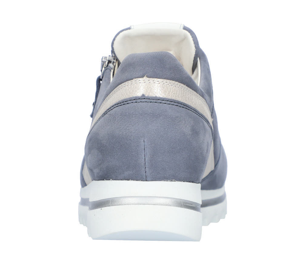 Waldläufer Haiba Damen Sneaker Halbschuh blau