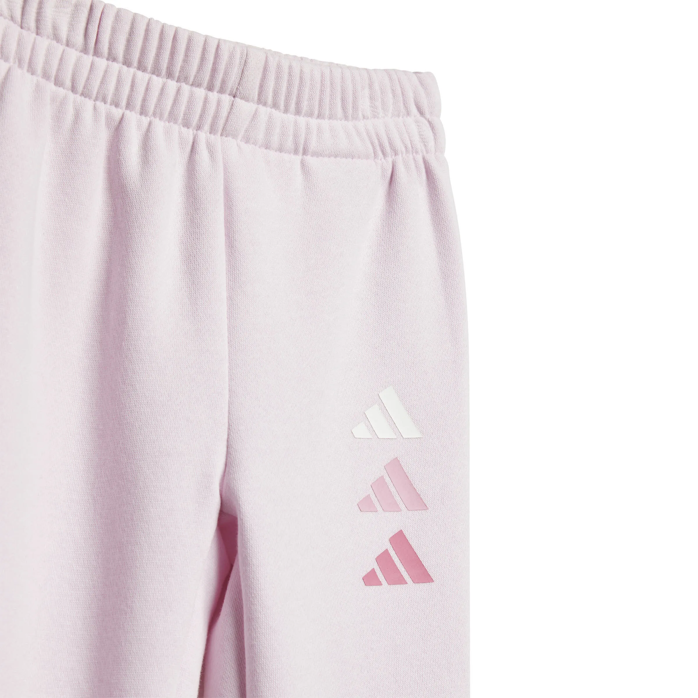 adidas Seasonal Essentials Logo Celebration Kids Trainingsanzug Kinder rosa