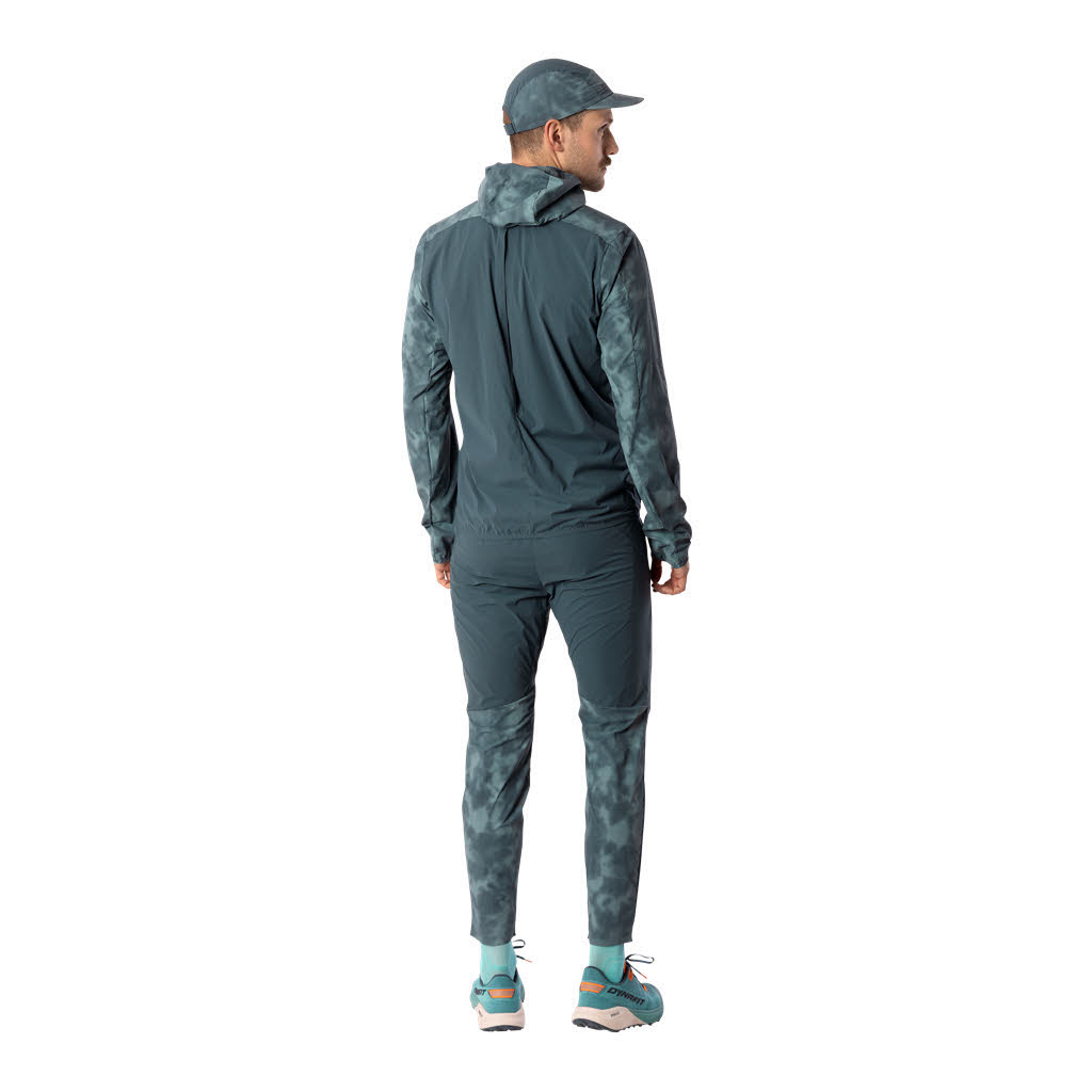 Dynafit TRAIL REFLECTIVE WIND JKT Herren Windjacke Laufjacke grau