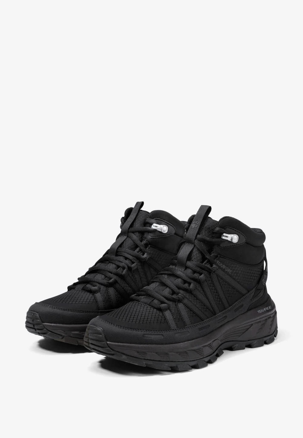 Jack Wolfskin Wild Hike Texapore Mid W Damen Wanderschuhe Trekkingschuhe schwarz