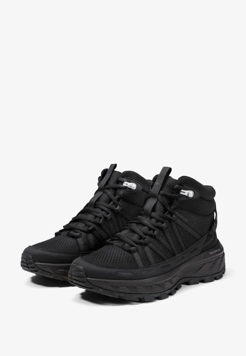 Jack Wolfskin Wild Hike Texapore Mid W Damen Wanderschuhe Trekkingschuhe schwarz