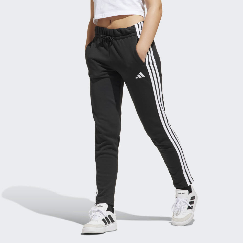 adidas Essentials Kids Jogginghose Mädchen schwarz/weiß
