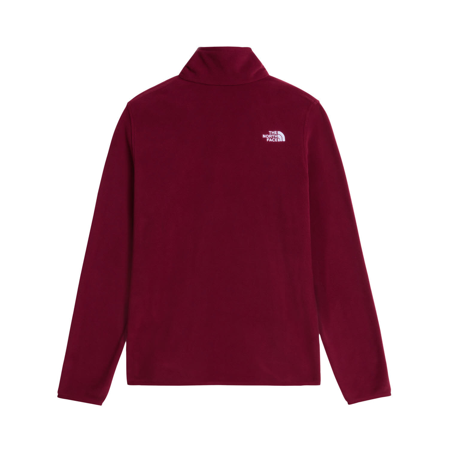 The North Face Glacier Fleece 1/4 Zip Damen Midlayer Zipoberteil rot