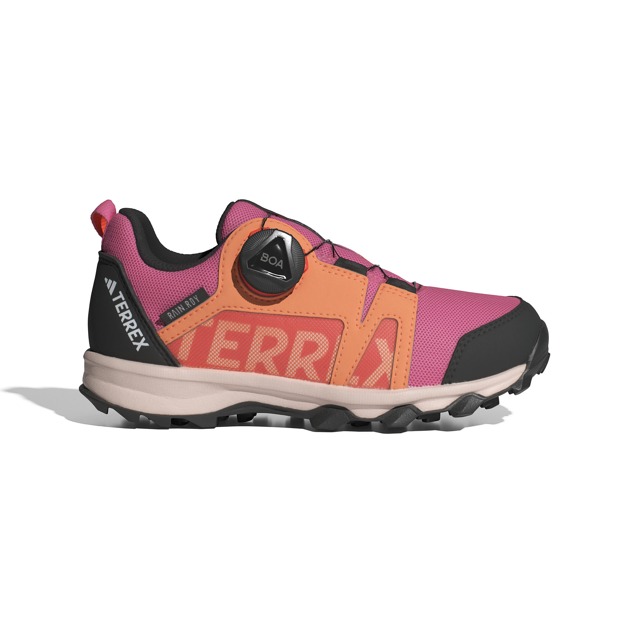 adidas TERREX AGRAVIC BOA R.RDY Trailrunning Wanderschuhe Kinder pink orange