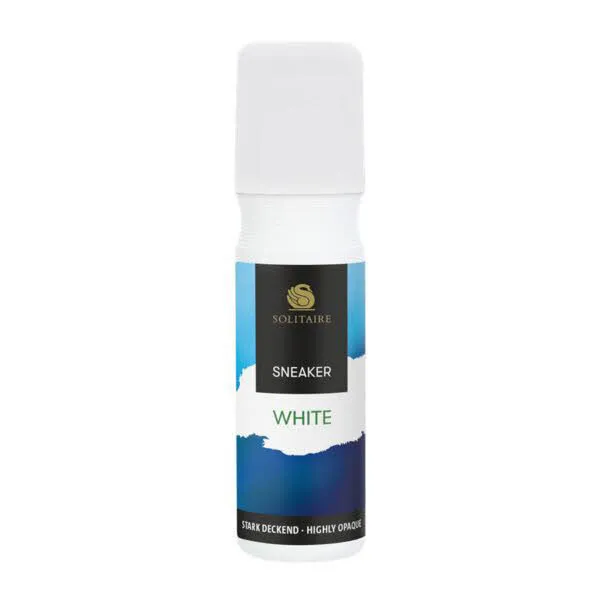 Solitaire SNEAKER WHITE Farbpflege Farbauffrischung weiß 75ml