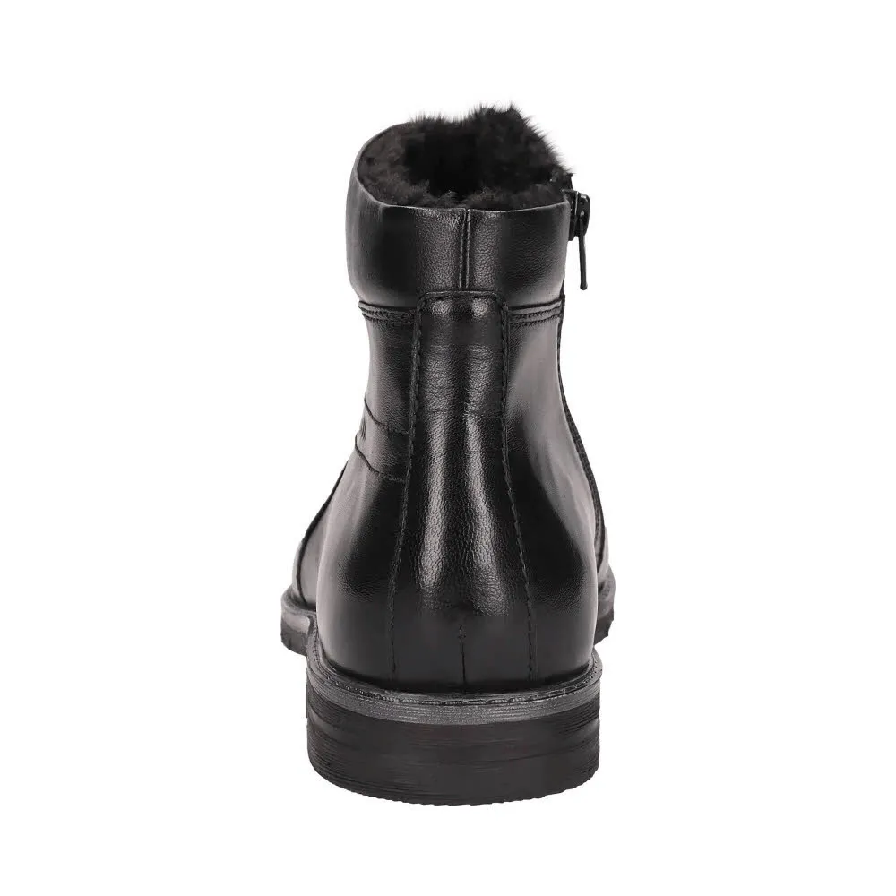 Bugatti Boots Leather Herren Stiefletten Stiefel schwarz