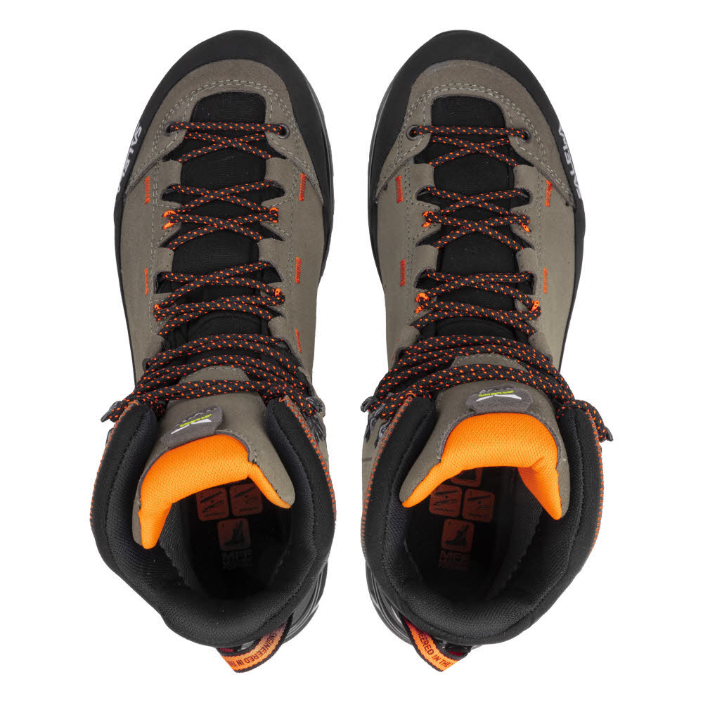 Salewa MTN TRAINER 2 MID GTX Herren Wanderschuhe Trekkingschuh Mid bungee cord/black