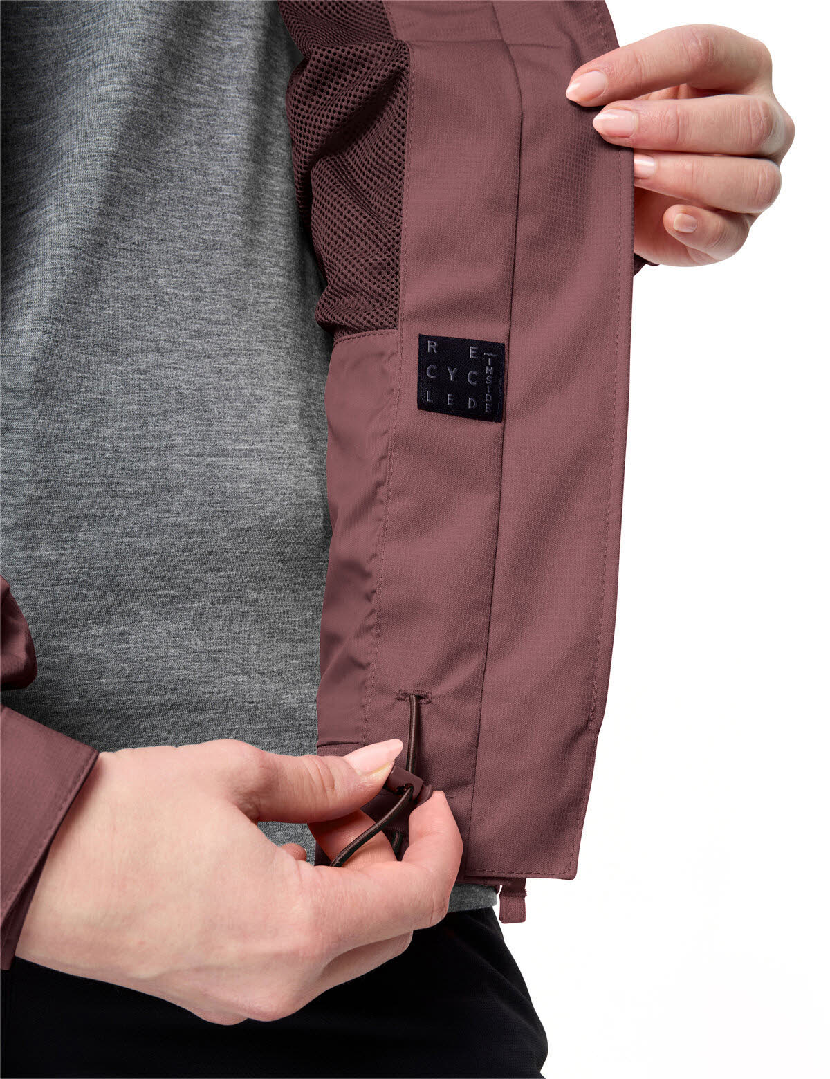 Vaude Escape Light Jacket ruby dusk Damen Regenjacke