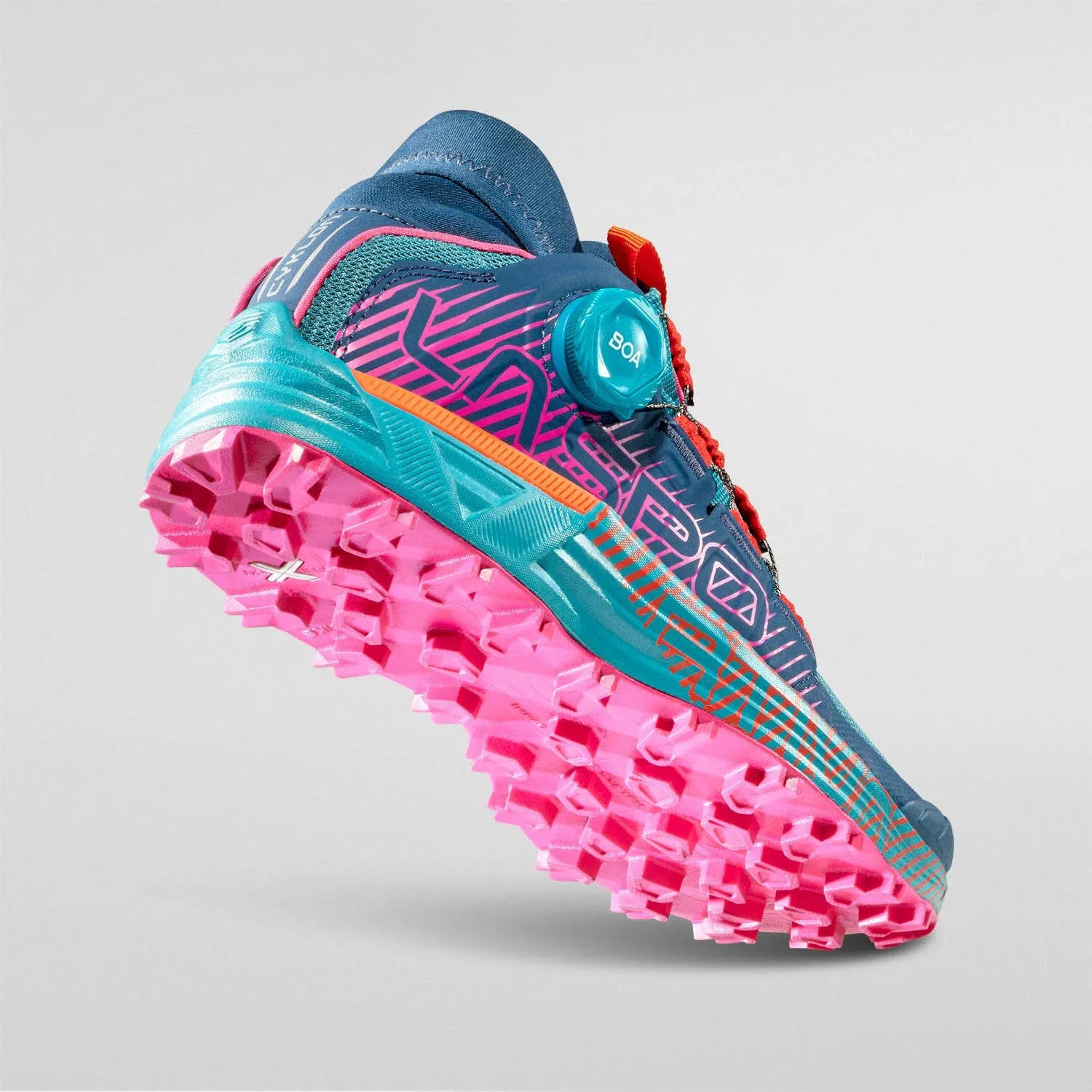 La Sportiva CYKLON Damen Trailrunning-Schuhe Laufschuhe blau/pink