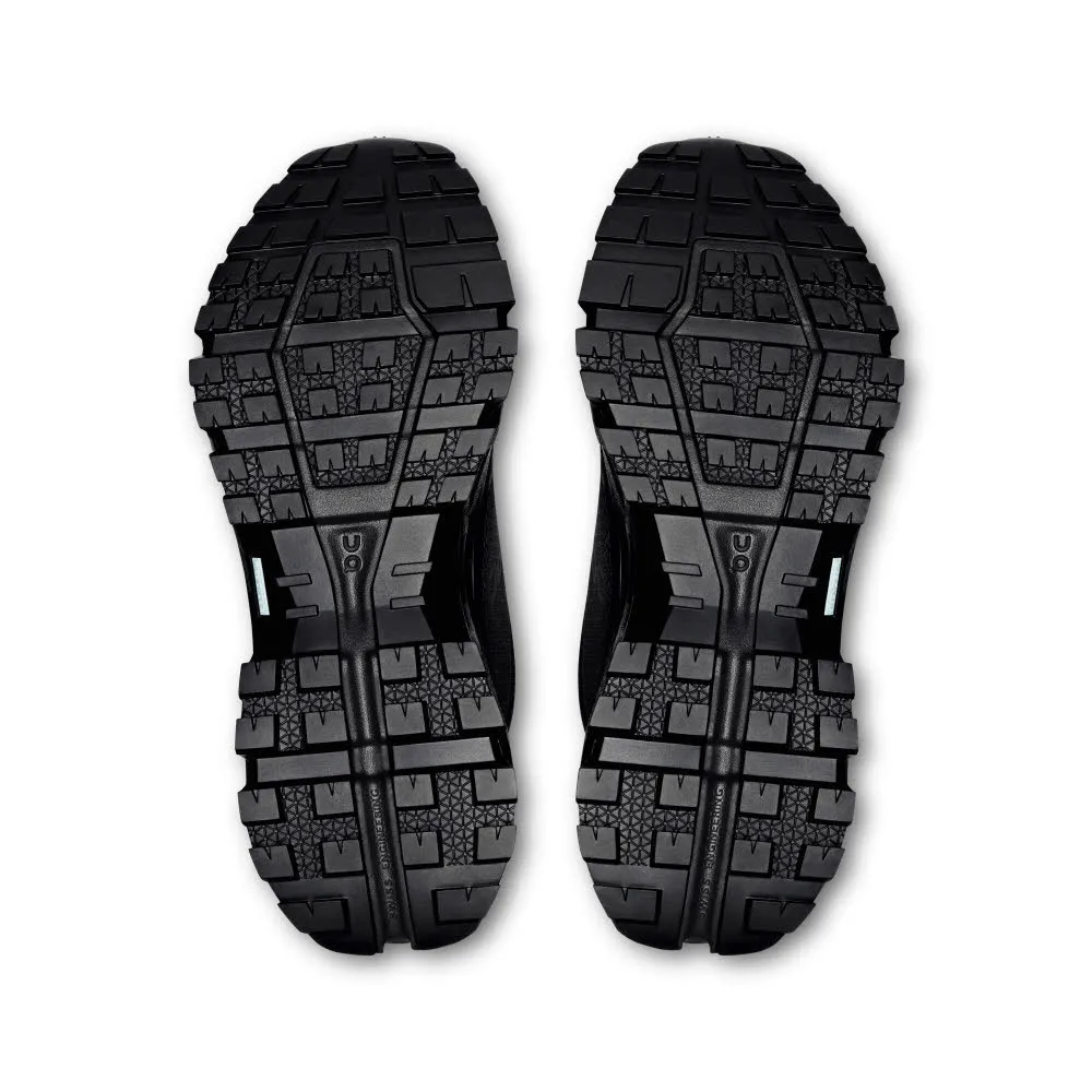 ON Cloudrock Low WP Trekkingschuhe Wanderschuhe Damen schwarz