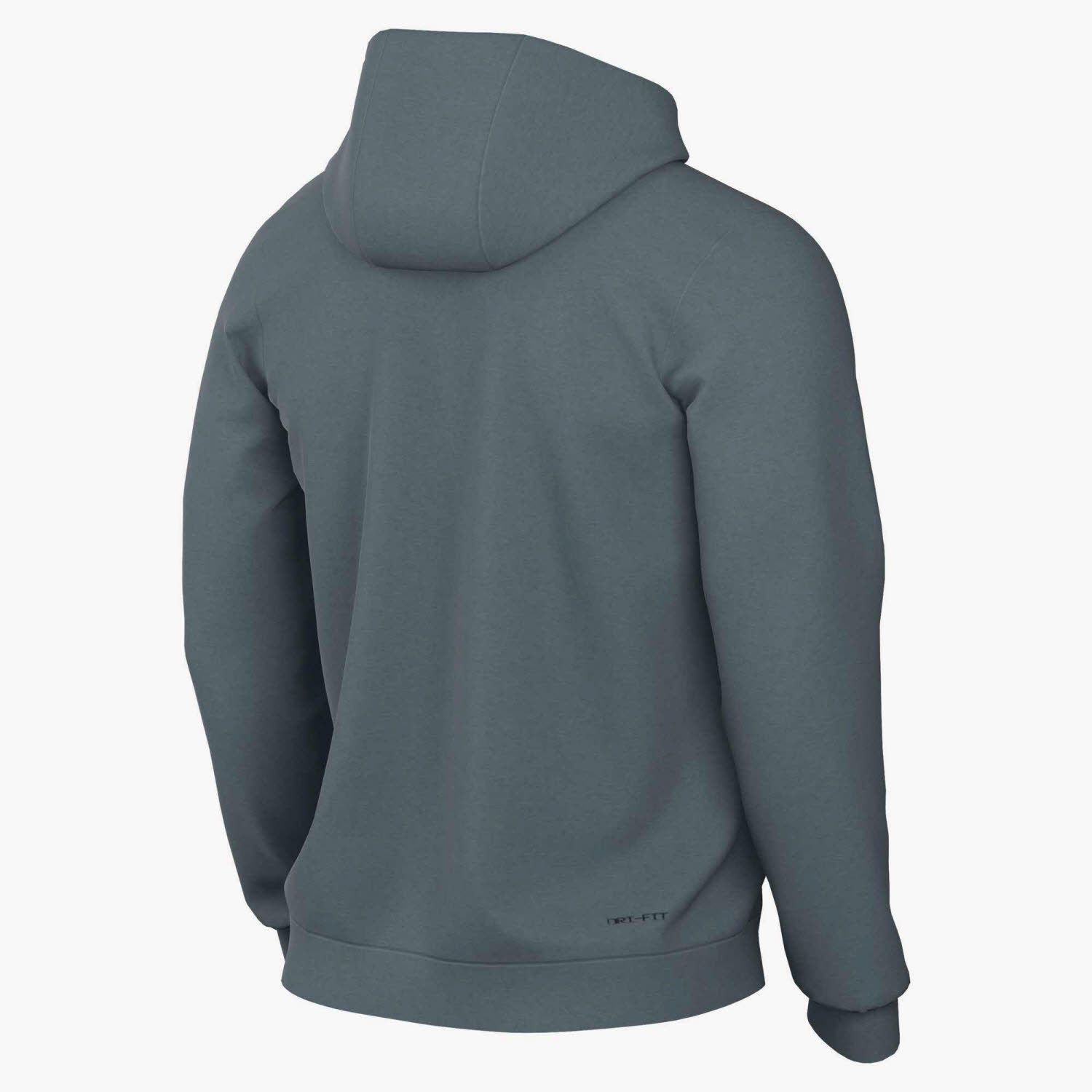 Nike NK DF UV FLEX FLC FZ HD Herren Kapuzenjacke Weste blau