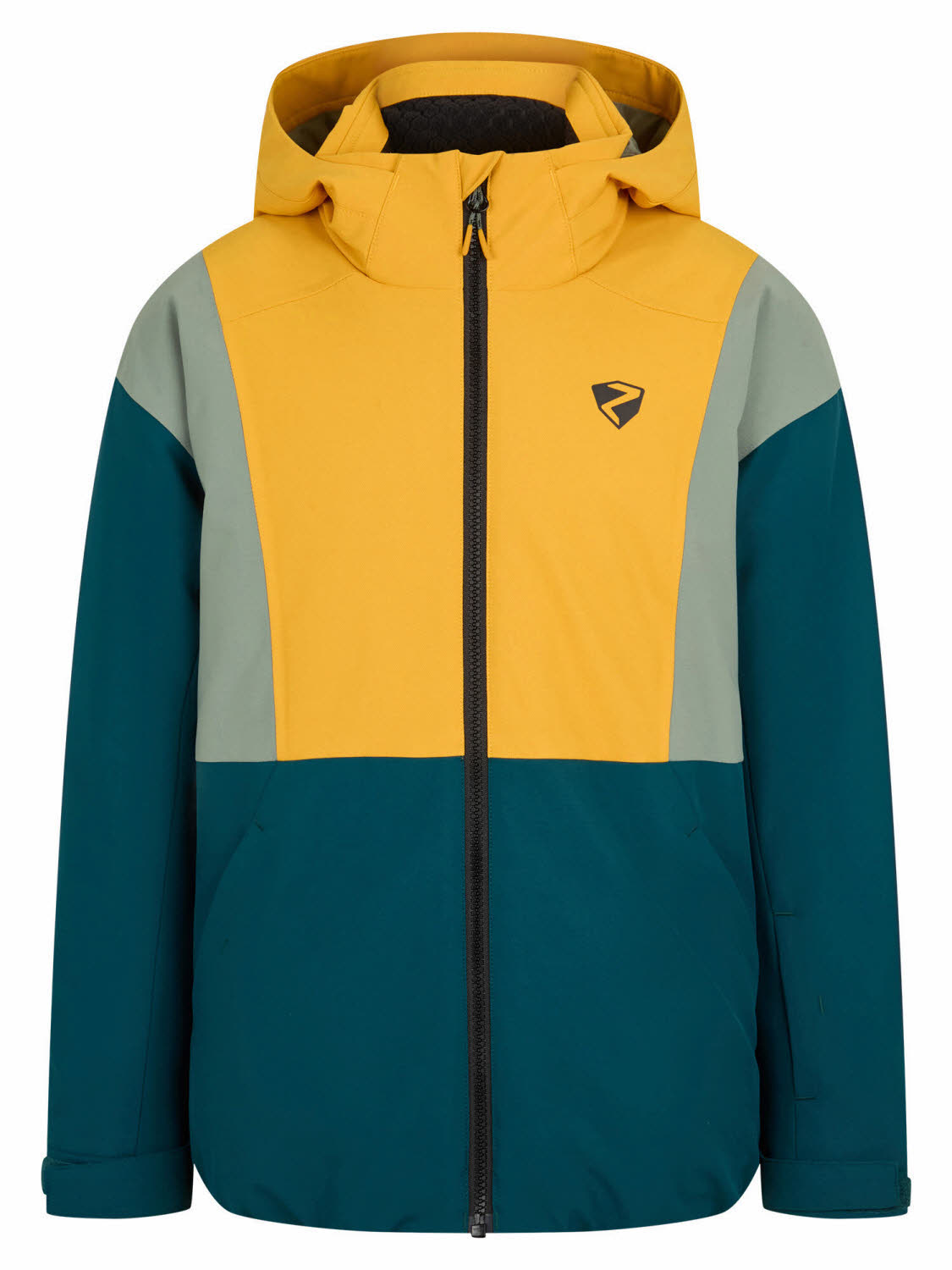 ZIENER ABBE-Z jacket junior unisex Kinder Ski-/Snowboardjacke tuquoise ocean