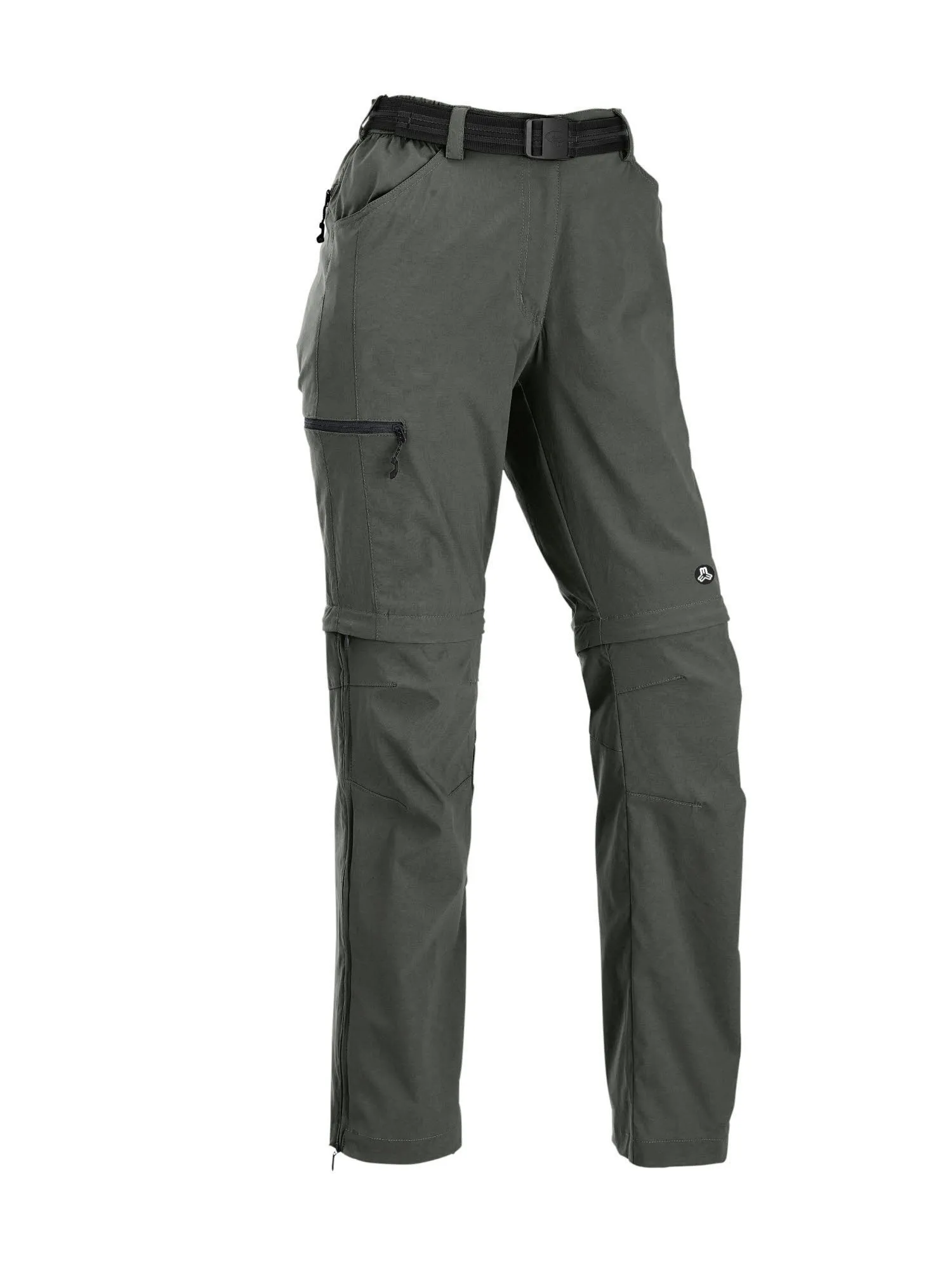Maul Sport Montreal-SP - T-Zipp off Damen Wanderhose Trekkinghose grün