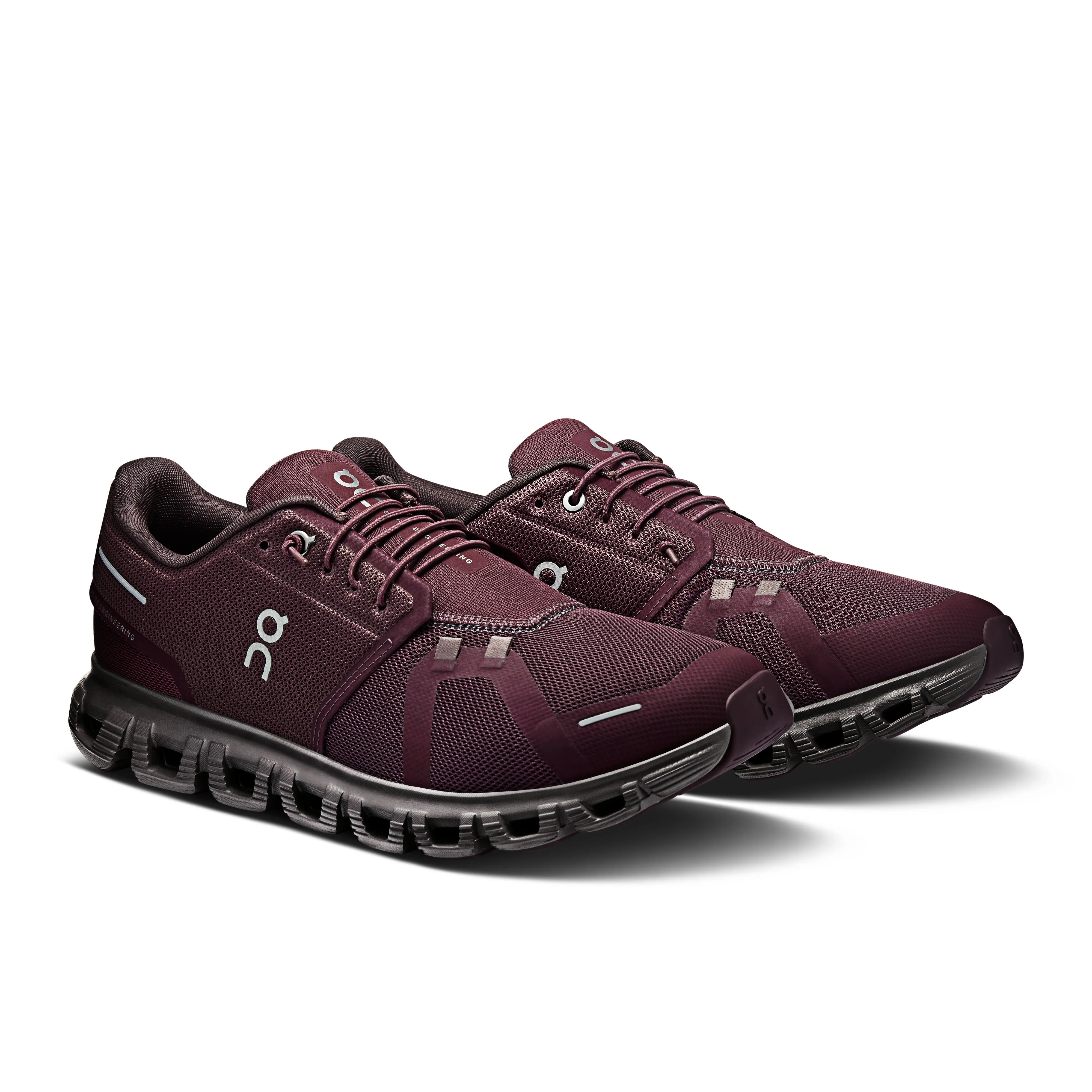 ON CLOUD 6 Herren Sneaker Freizeitschuhe mulberry/pebble
