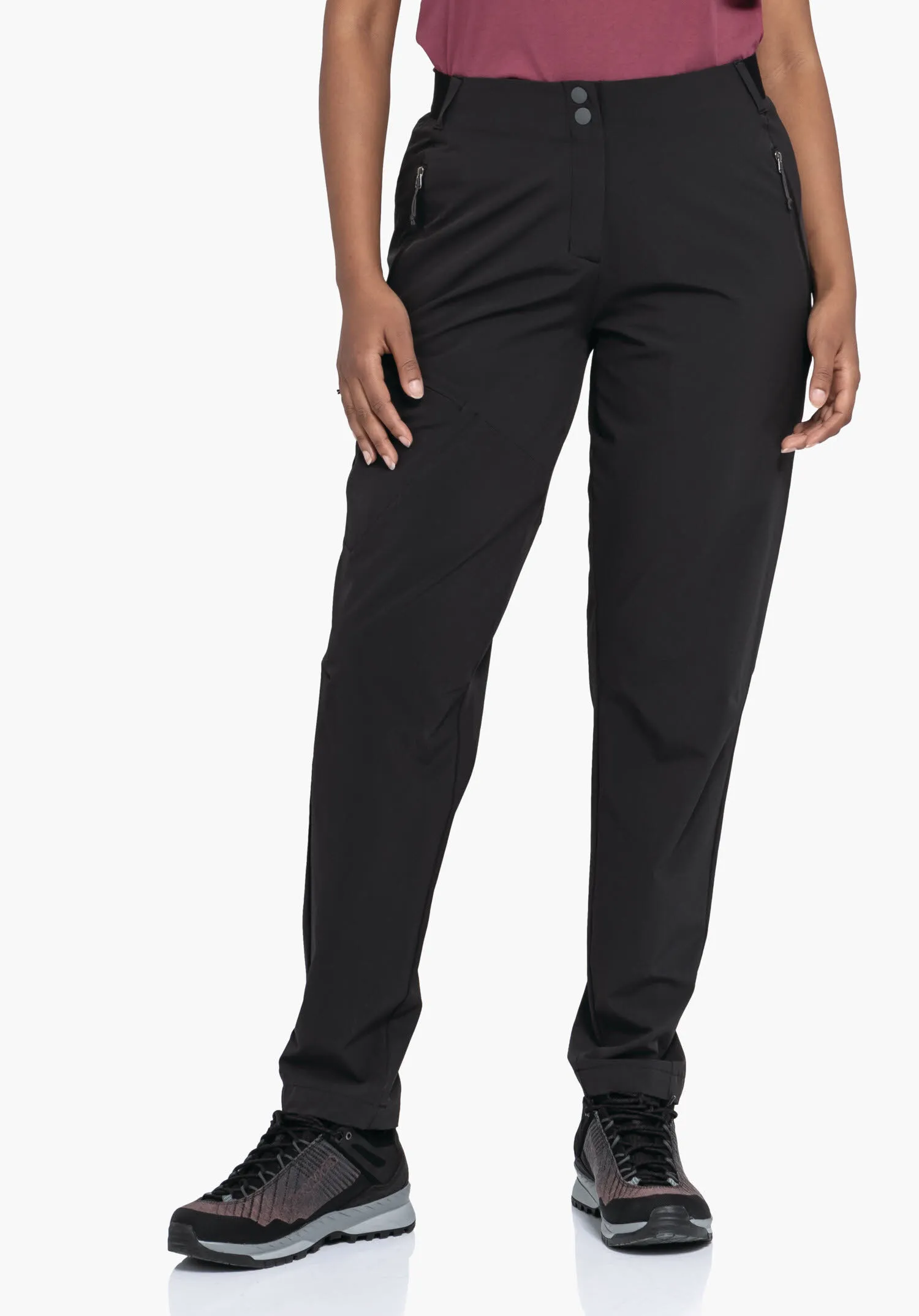 Schöffel Hiking Pants Style Blaustein WMS Wanderhose Damen schwarz