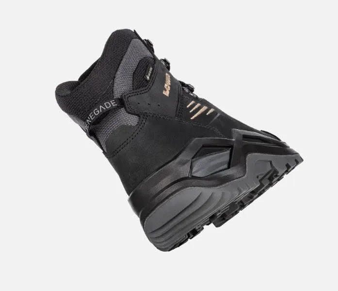 Lowa RENEGADE EVO GTX MID Herren Wanderschuhe Trekkingschuhe Gore-Tex schwarz