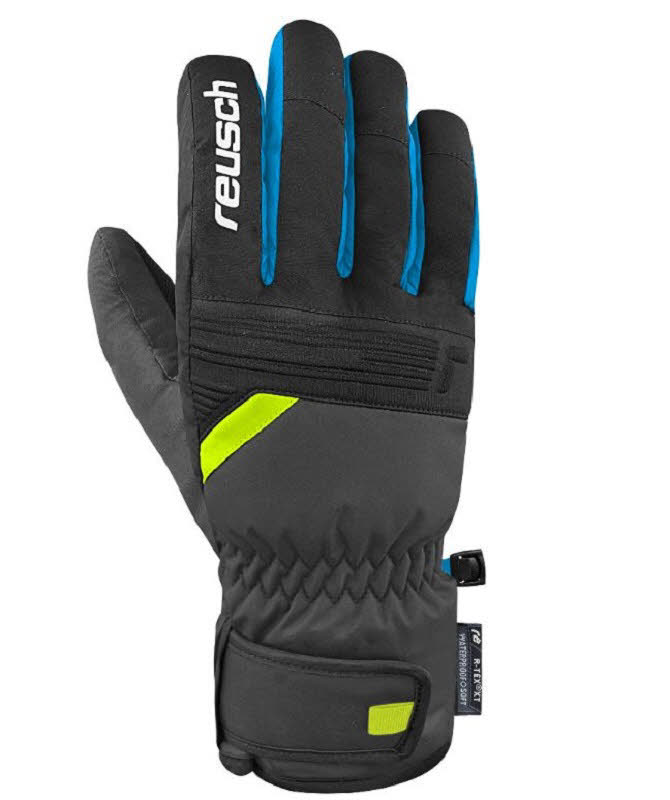 Reusch Baldo R-Tex Herren Skihandschuhe Snowboardhandschuhe dark granite/safety yel