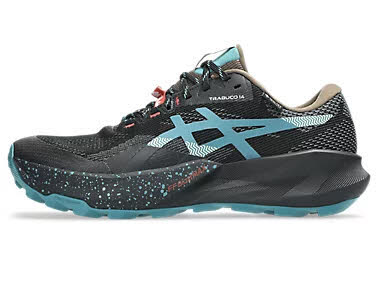Asics TRABUCO 14 GTX Herren Trailrunning-Schuhe Laufschuhe black/misty pine