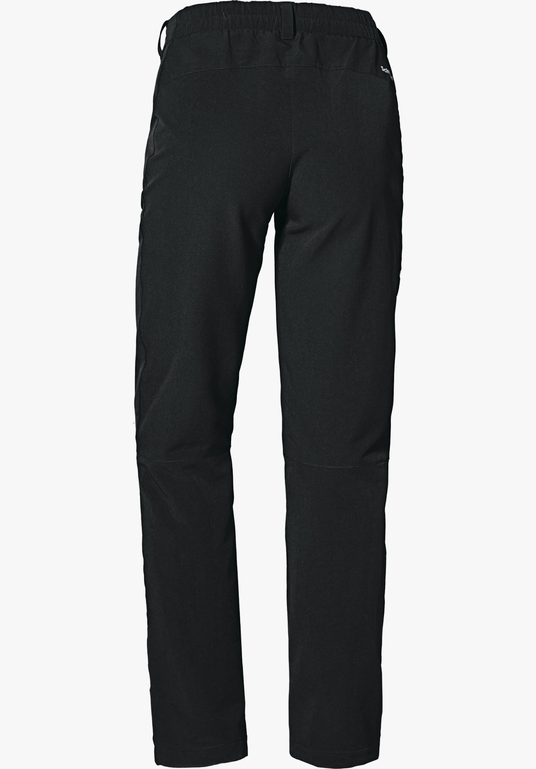 Schöffel Pants Ascona Warm L Trekkinghose gefüttert Wanderhose lange Hose Damen schwarz