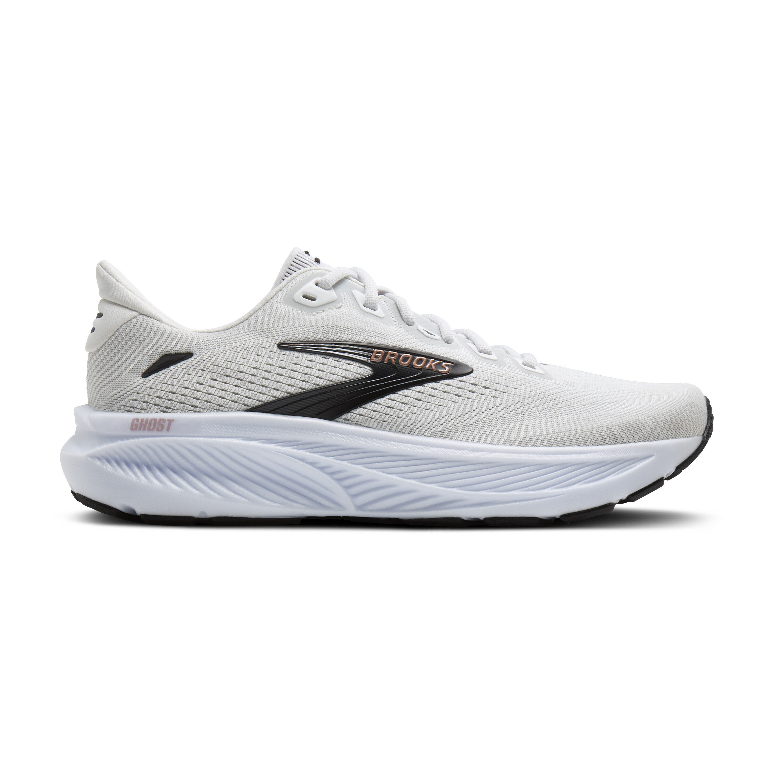 Brooks Ghost 18 Damen Laufschuhe Joggingschuhe white/black/rose gold