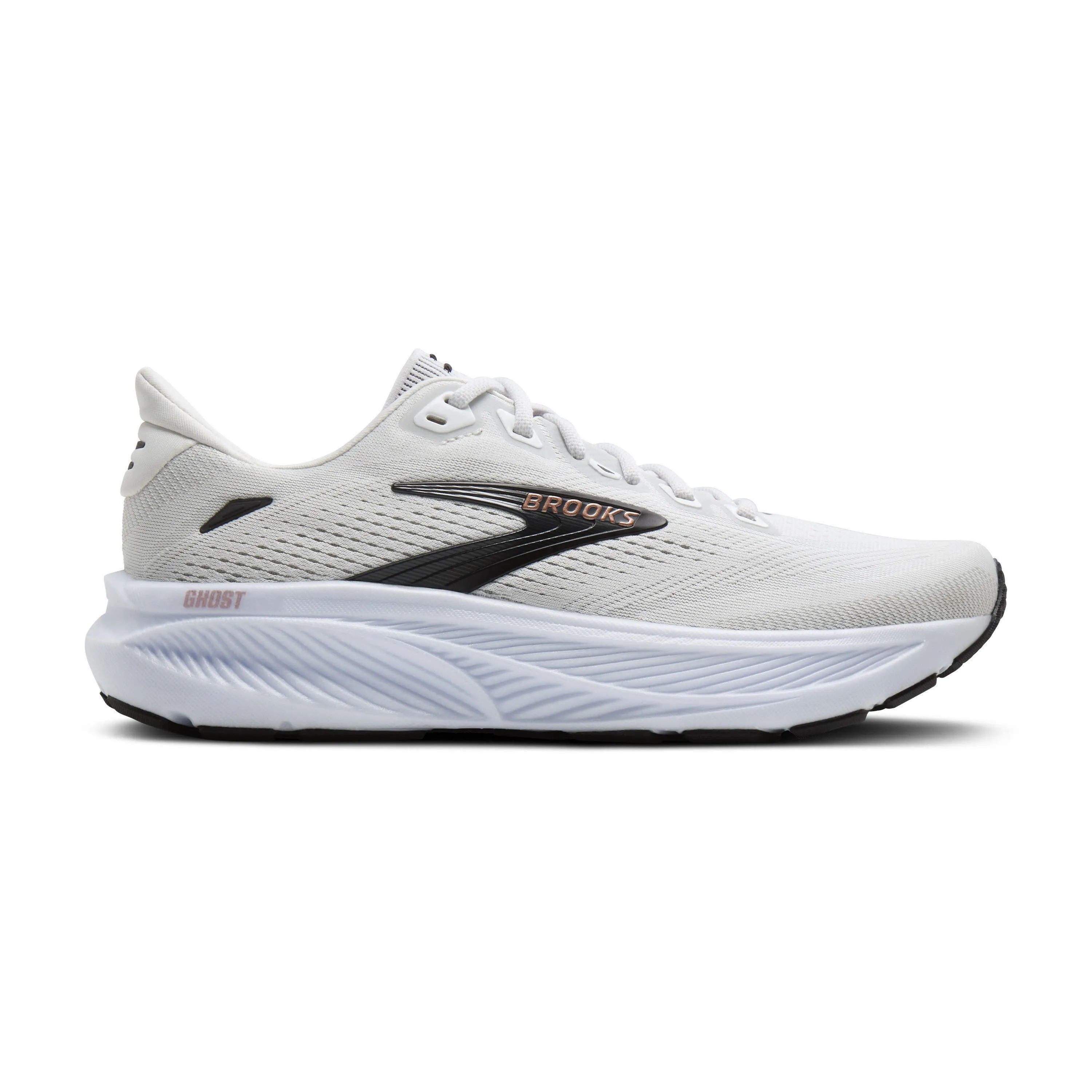 Brooks Ghost 18 Damen Laufschuhe Joggingschuhe white/black/rose gold