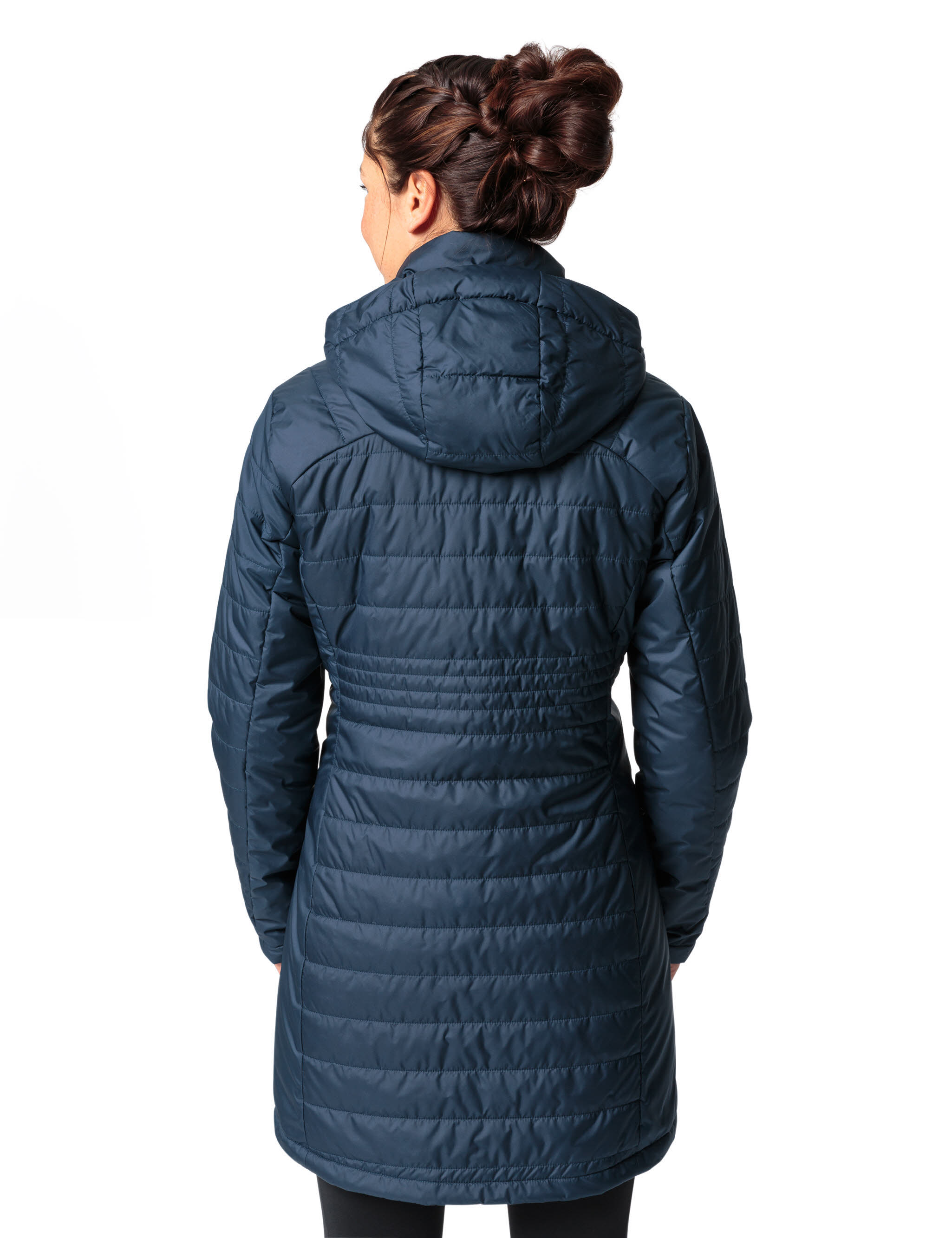 Vaude Moena Insulation Parka Daunenmantel Freizeitmantel Damen dunkelblau