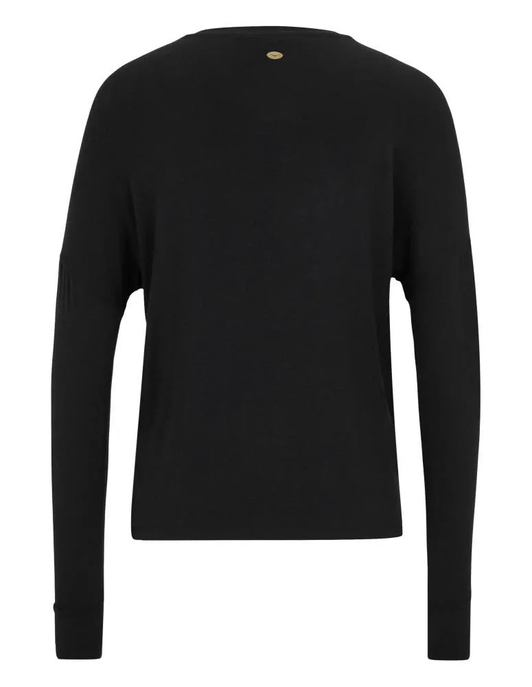 Venice Beach Winona Damen Langarmshirt Funktionsshirt schwarz