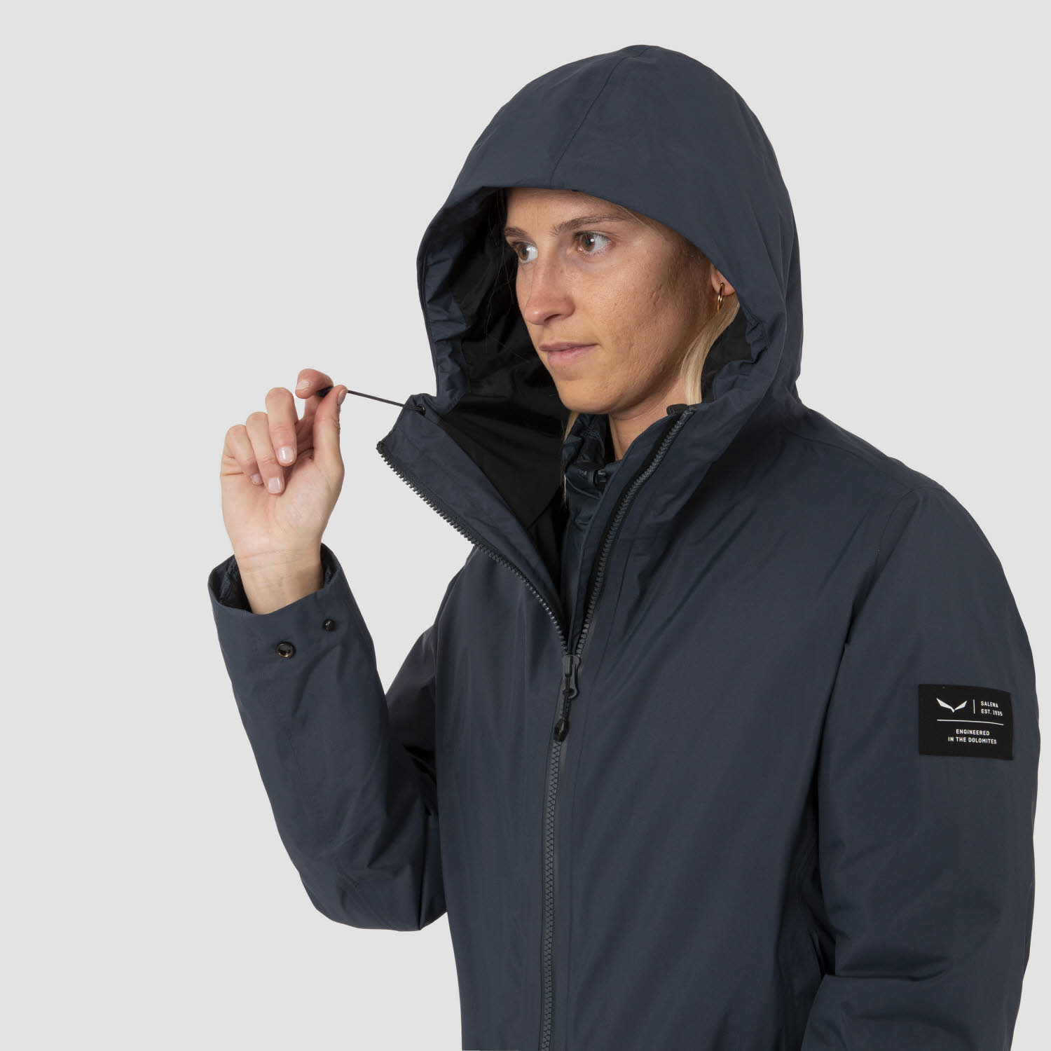 Salewa FANES 2L PTX 2/1 JKT Damen 2 in 1 Jacke blau