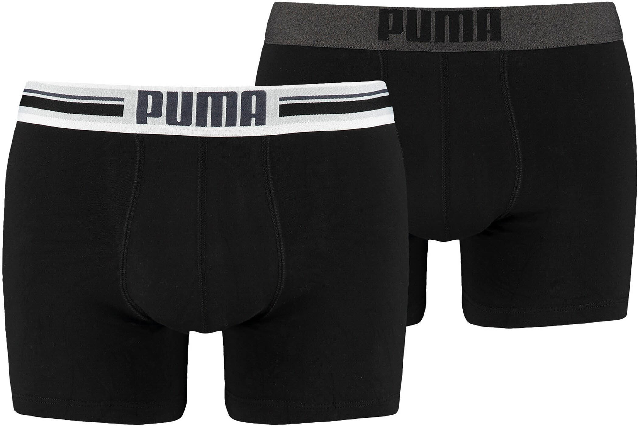 Puma Boxershorts Herren 2er-Pack schwarz