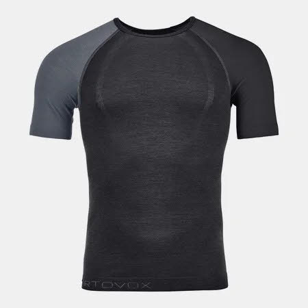 Ortovox 120 COMP LIGHT SHORT SLEEVE M Herren T-Shirt Funktionsshirt black raven